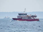 Das Fahrgastschiff ALEXANDER (IMO: 9432878) ist hier auf der Ostsee unterwegs.