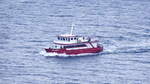 Das Fahrgastschiff  MS Alexander  am 06.06.24 vor der Insel Rügen.