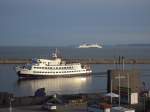 Ausflugschiff Cap Arkona im Stadthafen Sassnitz am 13.09.13.