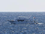 Das Ausflugsboot  Clipsonsharm  auf dem Roten Meer.