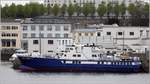 Die 1991 gebaute ENEZ EUSSA III (IMO 901989) liegt am 25.04.2017 in Brest. Sie ist 44,90 m lang und 8,80 m breit, hat eine GT/BRZ von 449 und eine DWT von 50. Bis zu 302 Passagiere finden auf ihr Platz. Eingesetzt wird sie von der Penn ar Bed im Verkehr mit den bretonischen Inseln. Heimathafen ist Brest (frankreich). 