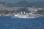 Ausflugsschiff  Ginga  auf dem Seto Inlandssee zwischen Hiroshima und Miyajima.