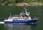 Passagierfähre Geirangerfjord am 06.09.16 in Geiranger