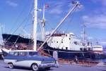 MS Hekla im Hafen von Reykjavik, 1962.