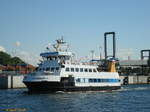 HEIKENDORF (IMO 8308733) am 22.6.2009 im Fährdienst auf der Kieler Förde /    Fährschiff / Schlepp- und Fährgesellschaft Kiel (SKF) / GT 195 / Lüa 32,9 m, B 7,9 m, Tg 2,2 m, /