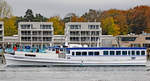 HANSEAT II am 31.10.2020 im Hafen von Lübeck-Travemünde