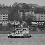 Das Fahrgastschiff HANSEAT (ENI: 05116800) war im April 2024 in Wismar zu sehen.