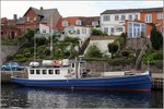 Die MIRA III liegt am 01.06.2016 im Gamle Havn von Middelfart (Fünen). Sie wird als Fahrgastschiff und für Angelfahrten eingesetzt.