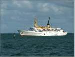 Seebderschiff ATLANTIS vor Helgoland