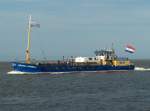 Ein Ausflugsschiff bei Harlingen