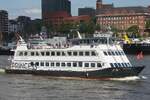 Fahrgastschiff PRINCESS (IMO 8876302); Eigner/Betreiber: Reederei Kapit�n Pr�sse; Datum: 09.05.2026; Aufnahmeort: Elbe/Hafen Hamburg, Deutschland.