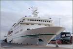 Ende Dezember 2007 lag dieses Schiff noch als JULES VERNE am Labradorpier im Bremerhavener Fischereihafen. Zwischenzeitlich war dies Schiff in den Bredo-Docks und ist nun als ALEXANDER VON HUMBOLDT wieder herausgekommen. Am 31.03.2008 lag es wieder am Pier und im Inneren waren Handwerker im Einsatz.