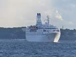 MS Astor auslaufend Kiel 11.08.18