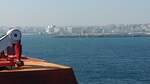Einfahrt mit MS Albatros in den Hafen von Tanger (Marokko) am 06.10.2016.
Tanger liegt auf der nordafrikanischen Spitze gegenüber von Gibraltar und zwischen dem Atlantik und dem Mittelmeer und gilt als das Tor nach Afrika.