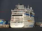 AIDAstella  Kreuzfahrtschiff   Hamburg-Hafen-City  14.03.2013