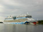 AIDAsol; AIDA Cruises; auslaufend Stockholm am 17.08.21