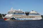 Kreuzfahrtschiff AIDA SOL (IMO 9490040); Eigner/Betreiber: Aida; Datum: 24.05.2026; Aufnahmeort: Elbe/Hafen Hamburg, Deutschland. (weiterer Suchbegriff: AIDAsol)