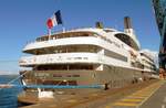 Das französische Kreuzfahrtschiff Le Boreal am 02.06.17 in Greenock