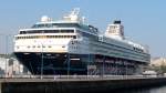 Mein Schiff 1 am 18.04.2014 im Hafen von La Coruna.