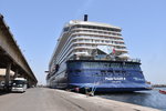 DAKAR (Region Dakar), 26.03.2016, TUI-Kreuzfahrtschiff Mein Schiff 4 im Hafen -- Baujahr: 2015 / Flagge: Malta / IMO/MMSI: 9678408/229678000