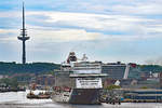 MEIN SCHIFF 1 am 21.08.2020 in Kiel