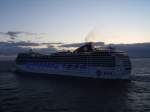 MSC Magnifica 13.6.2014 zeit 21,30