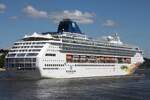 Kreuzfahrtschiff NORWEGIAN SKY (IMO 9128532); Eigner/Betreiber: NCL; Datum: 07.05.2026; Aufnahmeort: Elbe/Hafen Hamburg, Deutschland.