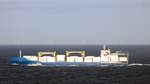 as 189m lange Kühlschiff BALTIC SPIRIT am 21.09.23 im Kattegat