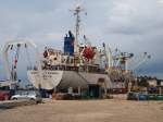 Shiff Damaco Francia (Liberia)Eigner Damaco - Rijeka, Croatia in der Hafen Mali Losinj am 2012:09:19.