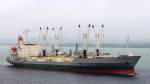 Die Nagato Reefer ist 135m lang und 20m breit und war am 20.04.2014 im Hafen von Southampton.