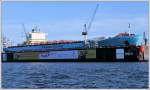  Lars Maersk ;L266M;B37m;Bj 2004;Dnemark; im Dock 11 bei B&V am 21.09.2009.
