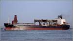 Die 1979 gebaute SMT BONTRUP (IMO 7715953) am 13.12.2011 auslaufend Rotterdam. Dieser selbstentlandende Bulker hat eine Lnge von 200,51 m , eine Breite von 30,82 m, eine GT von 30.995 und eine DWT von 44.016 t. Heimathafen ist Nassau (Bahamas). Frhere Namen: MINERVAL, SAGA MINERVA, HEGH MINERVA, MAX OLDENDORFF, STAR MINERVA.