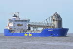 SANDNES , Self Discharging Bulk Carrier , IMO 9306029 , Baujahr 2005 , 166.7 × 24.74m 06.04.2018 Cuxhaven  