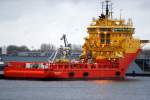 Edda Fjord an Hannoverkai in Wilhelmshaven am 28.November 2009.// IMO-Nummer:9246114