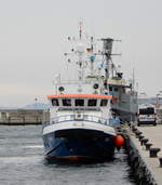 Fischereiaufsicht EIDER am 08.10.20 im Stadthafen Sassnitz