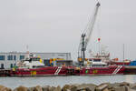 MASTER und MOVER der NOS im Mukraner Hafen.