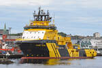 MAGNE VIKING (IMO 9423839) am 05.09.2022 in Stavanger / Norwegen