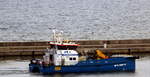Das 26m lange Offshore Tug Supply Schiff MCS SIROCCO am 21.10.22 in Sassnitz