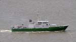 Aus dem ehemaligen Zollkreuzer HAMBURG wurde die NGATI HAKA (IMO 8744169). Sie dient jetzt einer Firma aus Singapore als Offshore-Hilfsschiff und fhrt unter der Flagge von Panama. Hier ist sie am 29.08.2010 auf der Weser Richtung Nordsee unterwegs.
