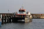 10.10.2014 - Versorgungsschiff  Sure Partner  aus Newcastle im Stadthafen Sassnitz.