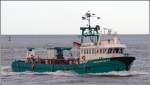 Die 1978 gebaute SARA MAATJE VII (IMO 7811422) kommt am 22.01.2008 von der Bohr- und Frderinsel Mittelplate nach Cuxhaven zurck. Sie ist 35 m lang, 6 m breit und hat eine GT/BRZ von 170. Sie fhrt unter niederlndischer Flagge, Heimathafen ist Harlingen.