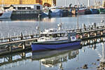 SWIFT Crew Tranfer Schiff am 30.10.2022 in Eemshaven.