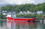 Offshore Versorger  VOLSTAD PRINCESS  am 13.05.15 in Alesund (NOR)