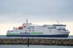 Scandlines Fähre MS Berlin auslaufend Gedser am 20.10.16