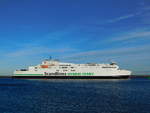 BERLIN; Scandlines, einlaufend Rostock-Warnemünde am 21.01.21