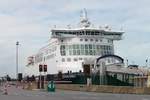 Fähre  Dunkerque Seaways  der DFDS in Dunkerque, 11.9.16