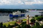 MS FINNTRADER IMO 9017769, kommt aus Malm in Schweden...