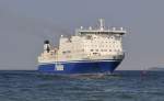 Finnlines  FINNCLIPPER  aus Malm kommend beim einlaufen in Travemnde, Aufgenommen am 27.07.2012