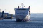 Eisenbahnfährschiff  Mecklenburg-Vorpommern  der Stena Line, am 04.10.14 in Rostock.