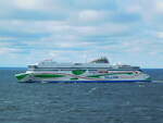 MEGASTAR; Tallink, zwischen Helsinki und Tallinn am 18.10.21